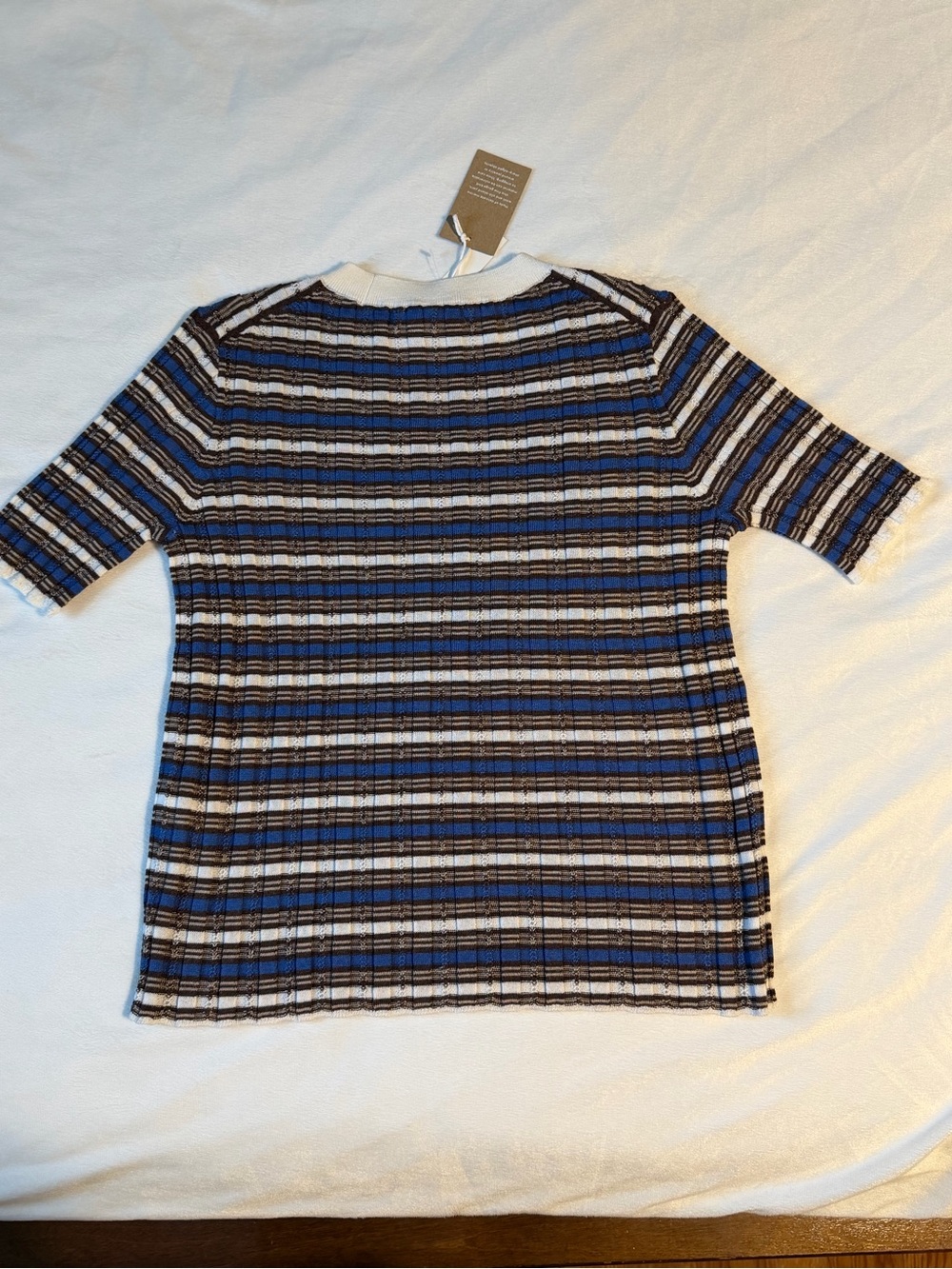 NWT Madewell Crewneck Sweater Tee - Sz M (198) - Picture 4 of 5
